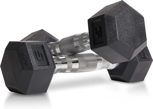 Rubber HEX  Dumbbell Pairs 